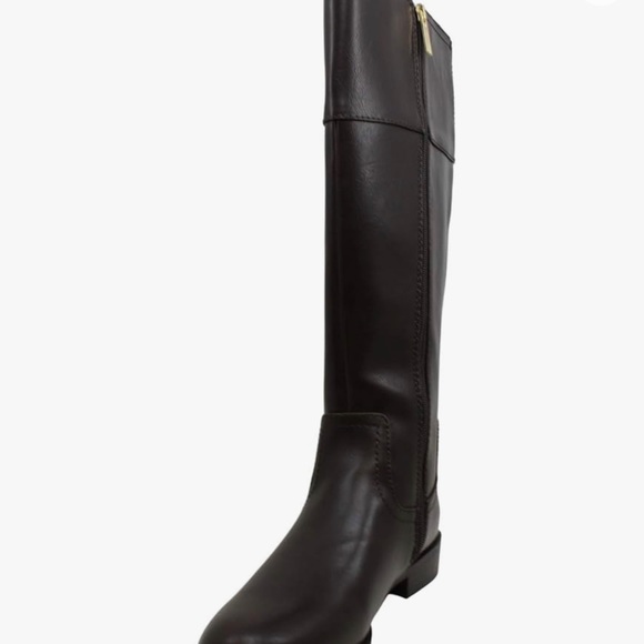 Tommy Hilfiger Idina 2 Riding Boots Black Leather Size 9.5 - Picture 2 of 7